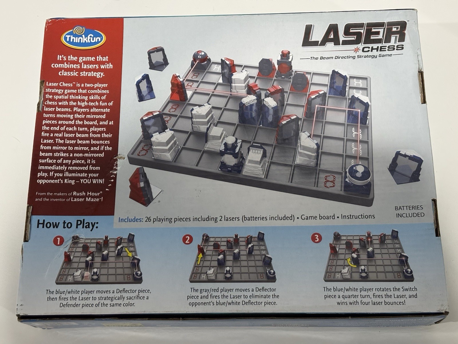 ThinkFun Two Player Laser Chess Game - TN1034 Complete