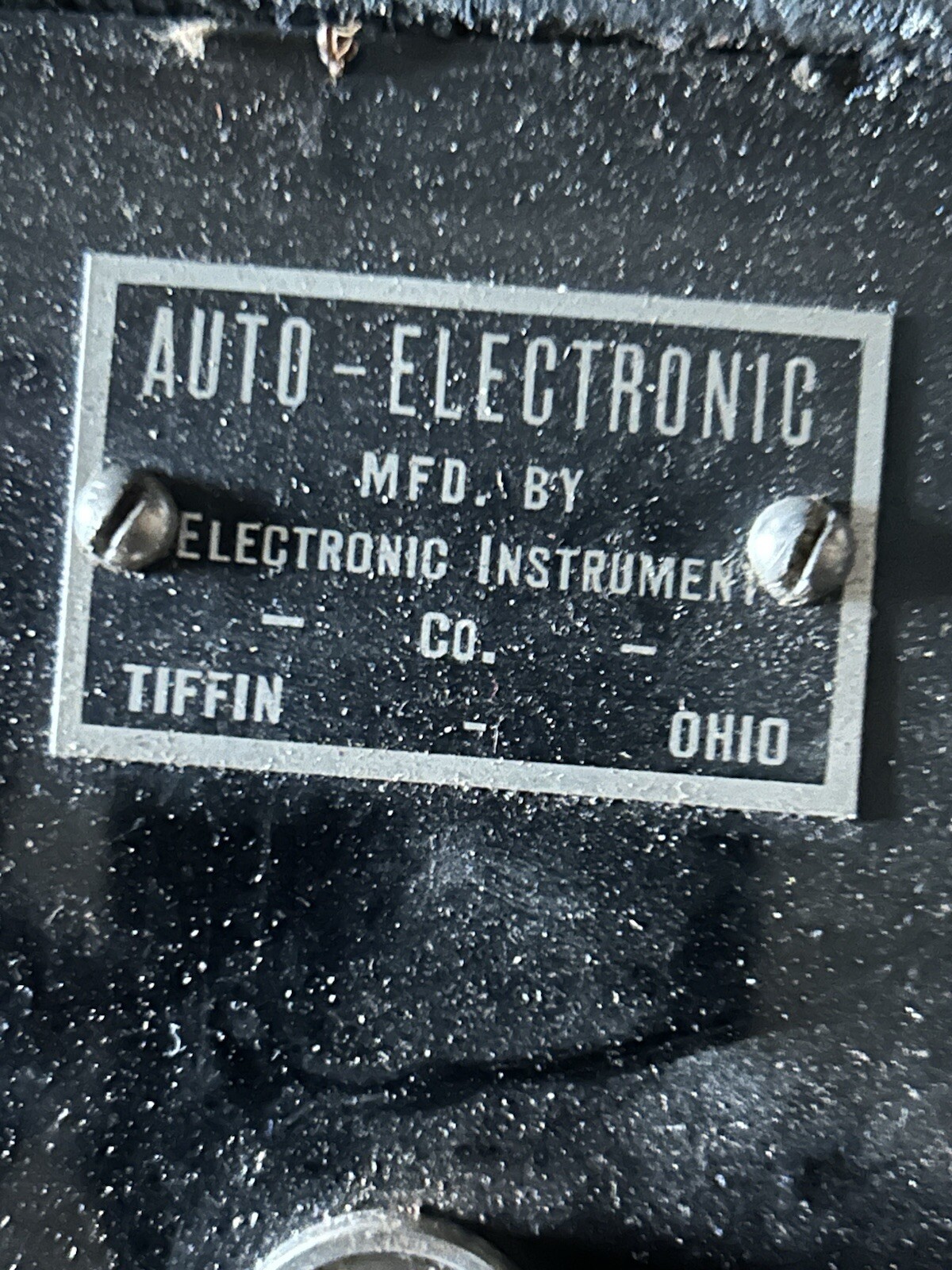 Auto-Electronic MFD By Electronic Instrument Co Tiffin Ohio