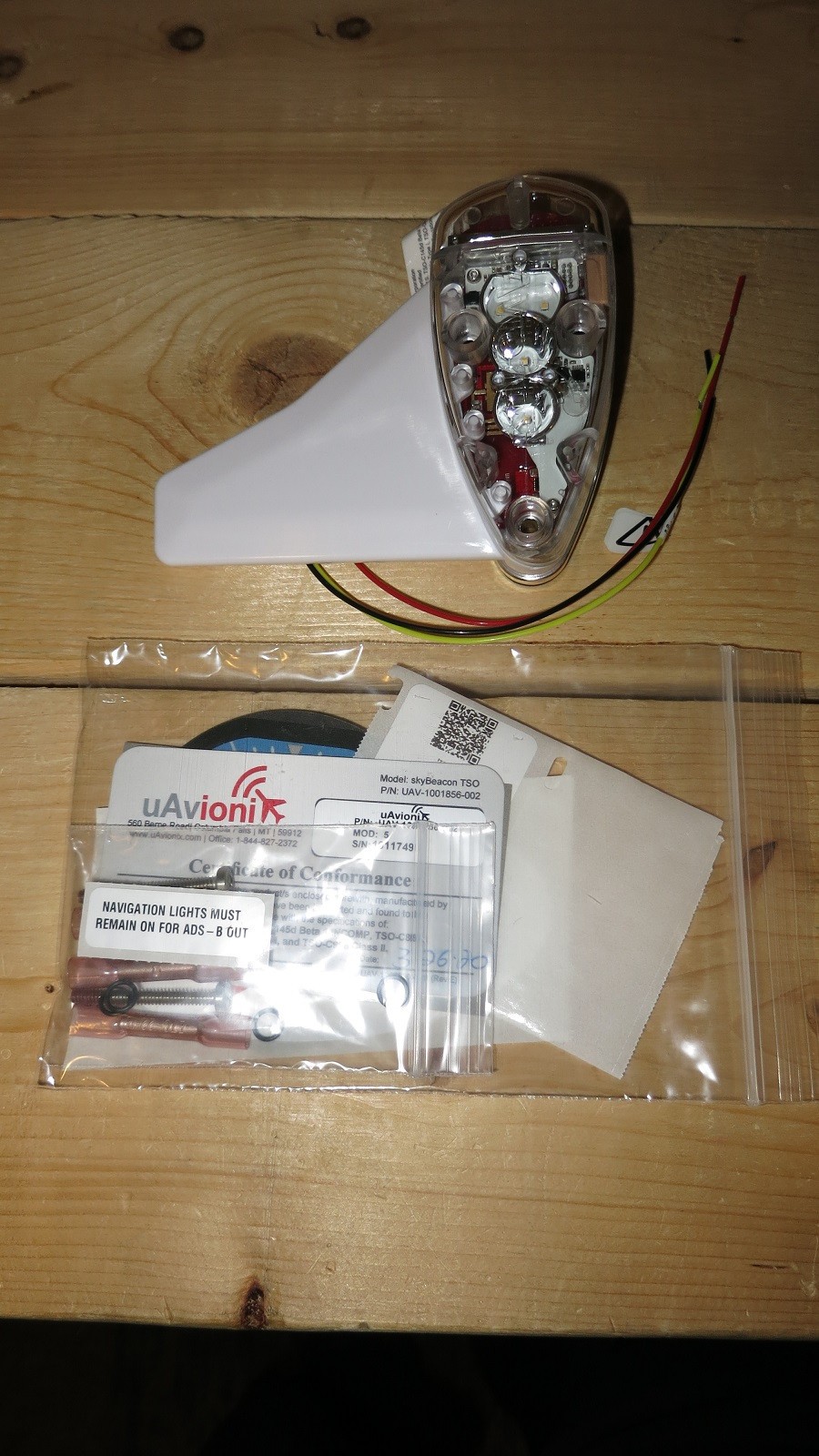 uAvionix skyBeacon ADS-B