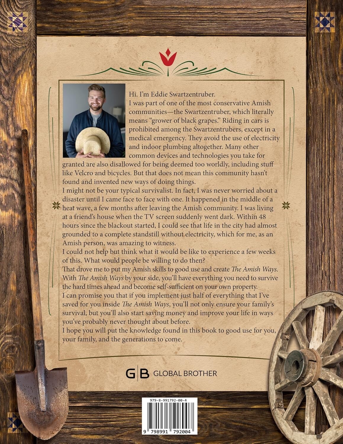 The Amish Ways (paperback with color pictures)