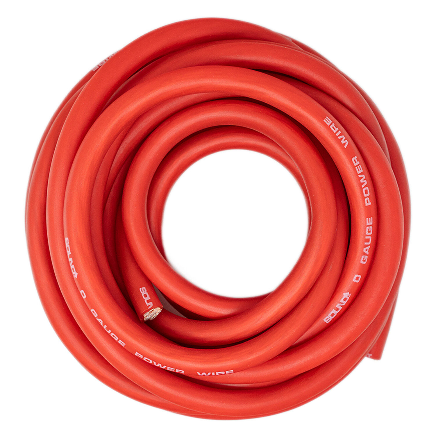 SoundBox KIT4-25RB, 4 Gauge Amplifier Wire Power/Ground Amp Cable - 50 Ft.