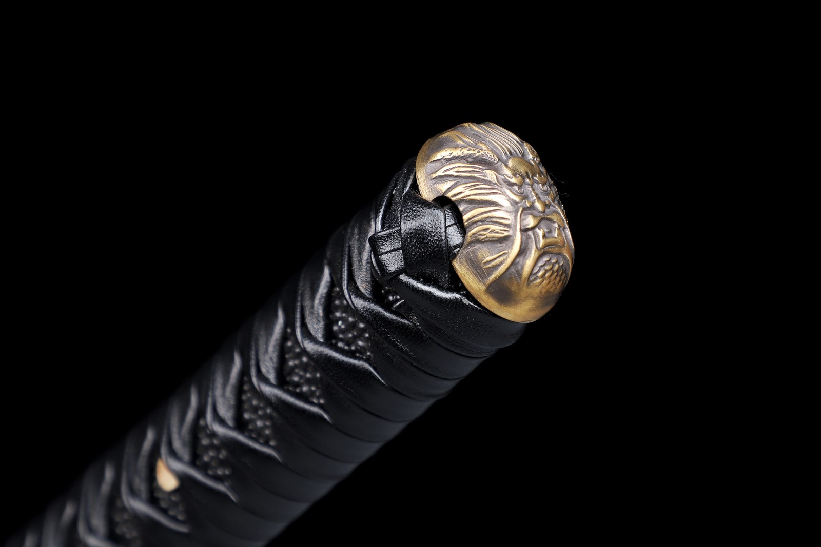 Handmade Full Tang Japanese Samurai Katana Sword Damascus Folded Steel Sharp