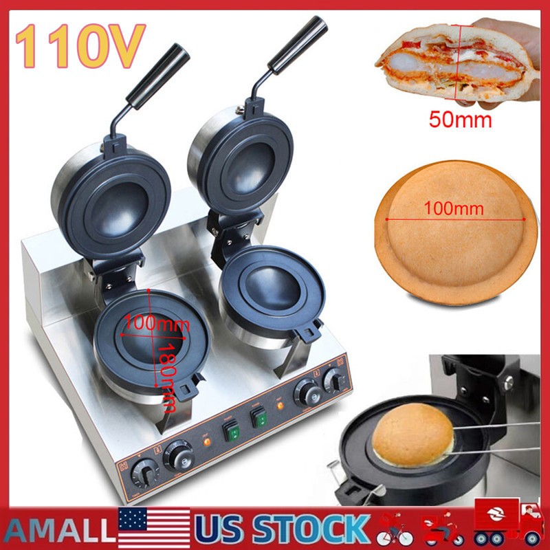 UFO Hamburger Maker Burger Machine Ice Cream Waffle Maker Panini Press Baking