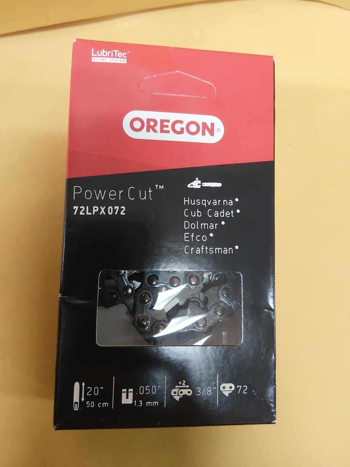 Oregon 72LPX072G Chain 20" 3/8 .050 NEW,T1