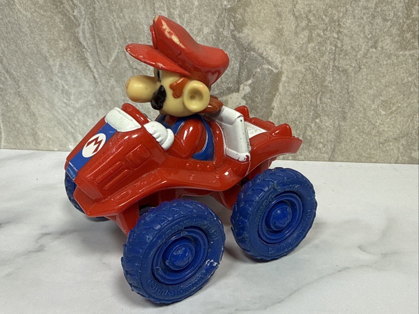 Lot Of 6 - Vintage Super Mario Bros. Mariokart Toys Licensed And Unlicensed