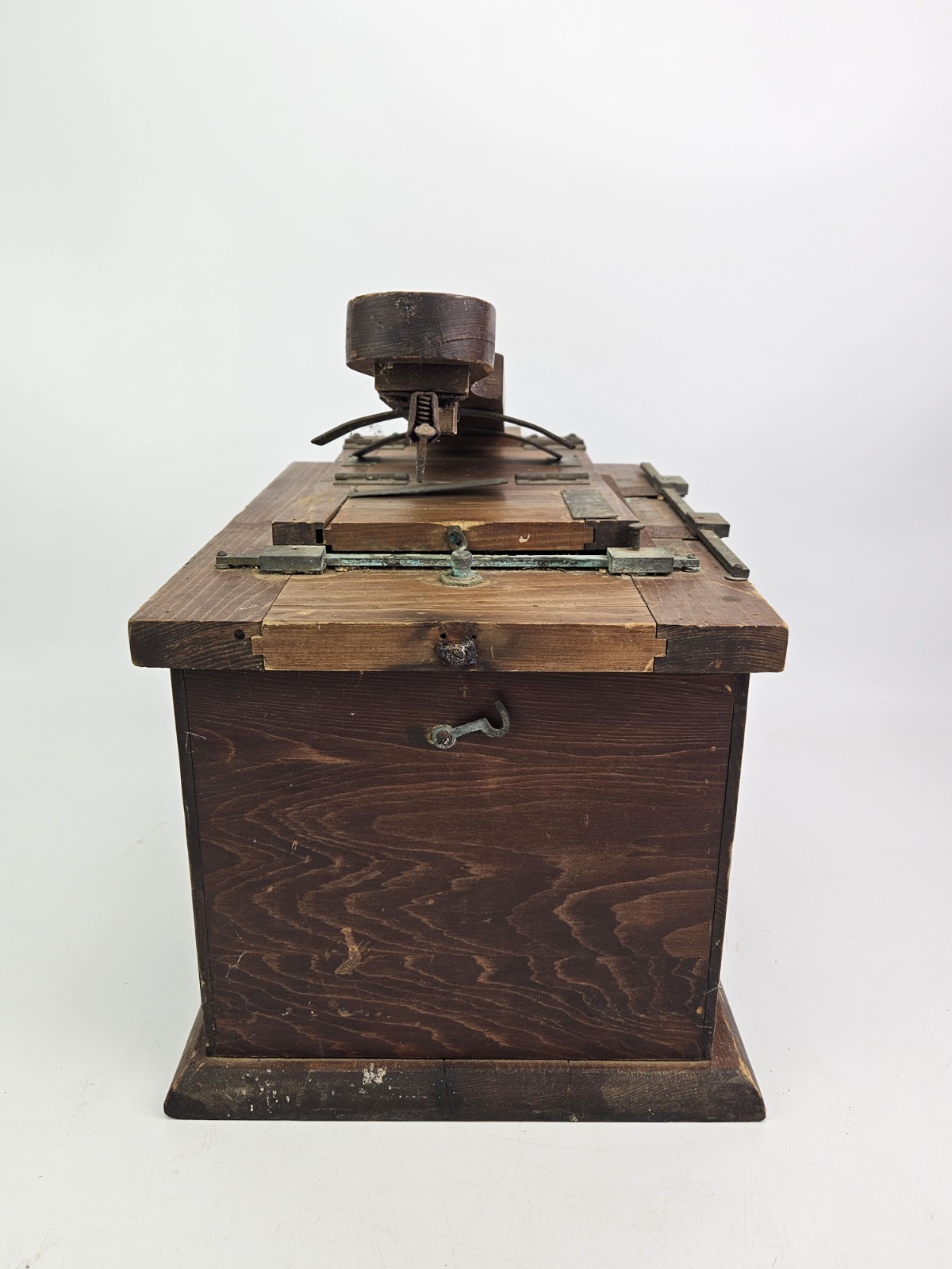 Antique Wooden Light Box For Developing Film Photo Developer Vintage Darkroom