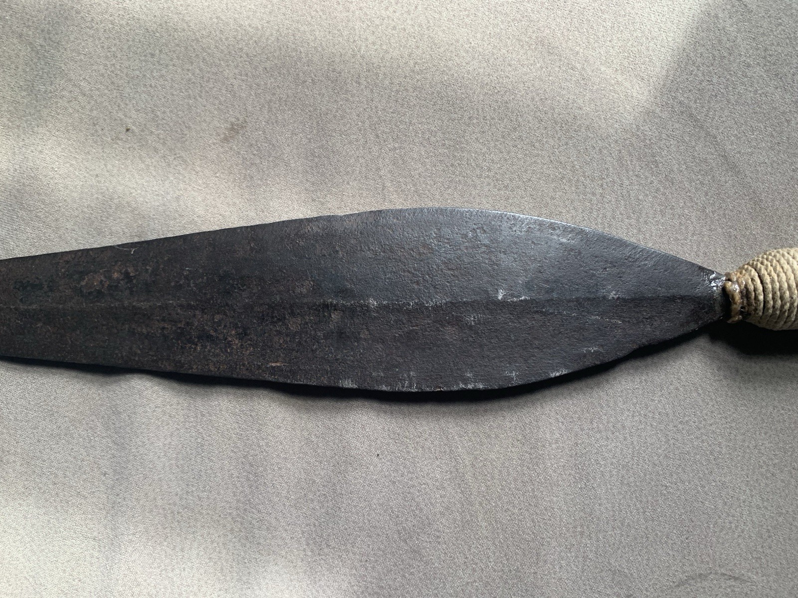 Antique Maasai Hunting Spear . 45inches