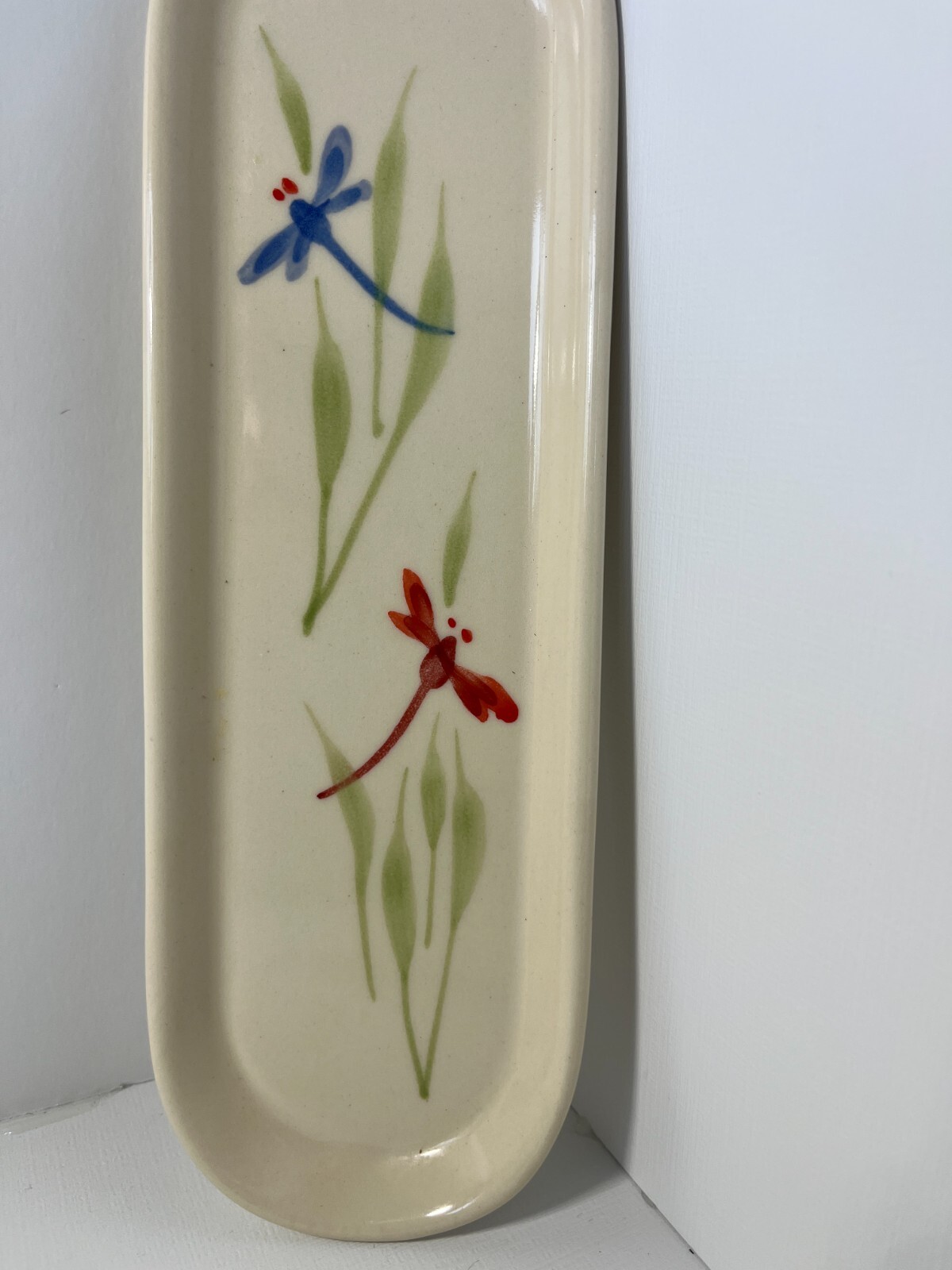 Emerson Creek Handmade Ceramic Spoonrest Jewelry Tray Catch-All 10 x 3