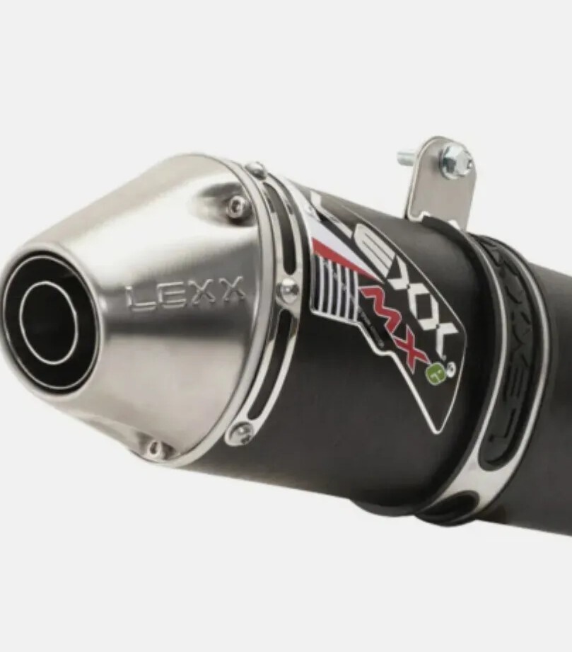 Lexx Slip On Silencer Kawasaki Klr650 2010-2018 Exhaust Muffler Pipe Adv Dual Sp