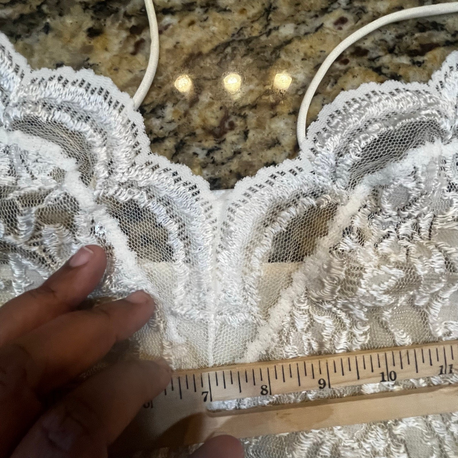 Vintage Cinema Etoile Slip Bustier Dress Small Cream Lace Satin Lingerie Mini