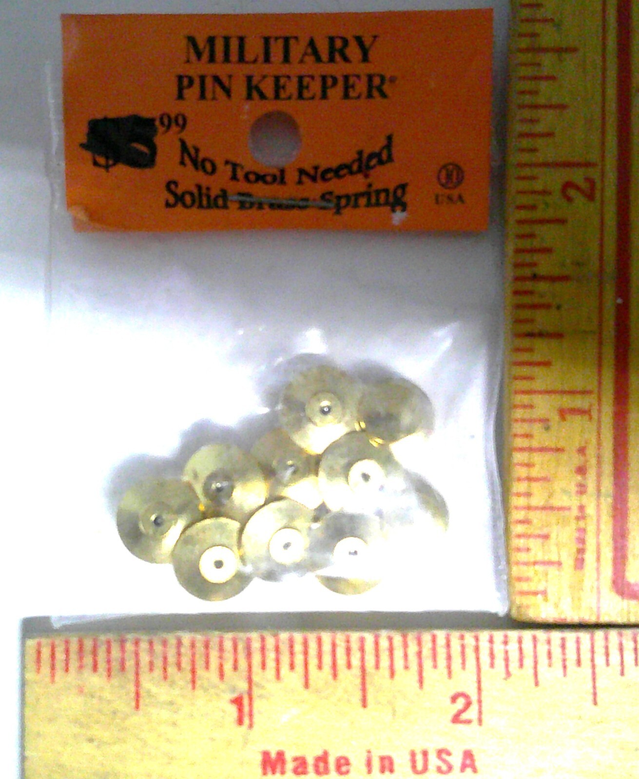 pin locks 10 pcs biker vest pinback keeper guard holder lock- never lose another