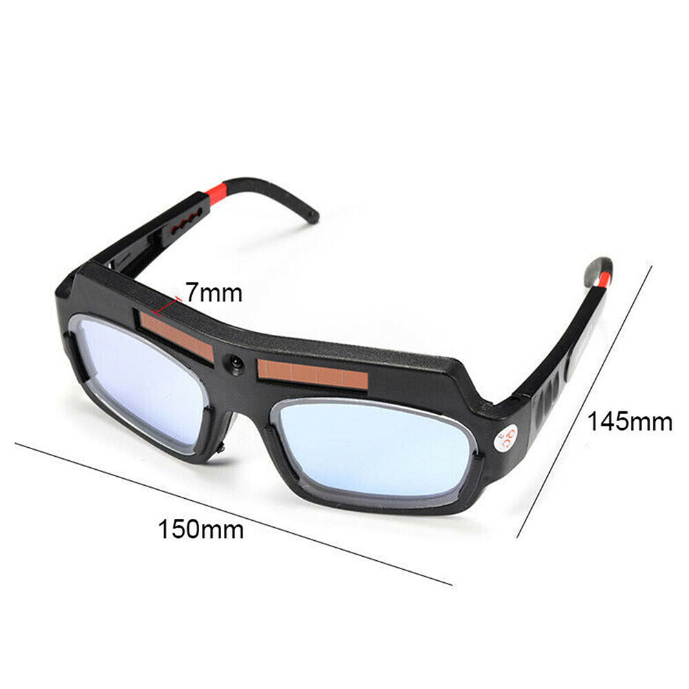 2 Pack Auto Darkening Welding Glasses True Color Solar Safety Goggles PC Lens US