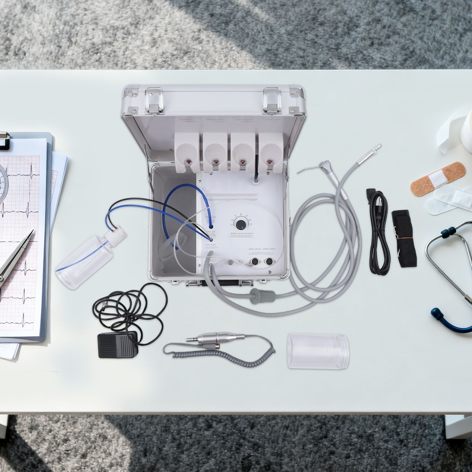 Portable Dental Mobile Delivery Unit, Portable Dental Unit, Mobile Dental Unit