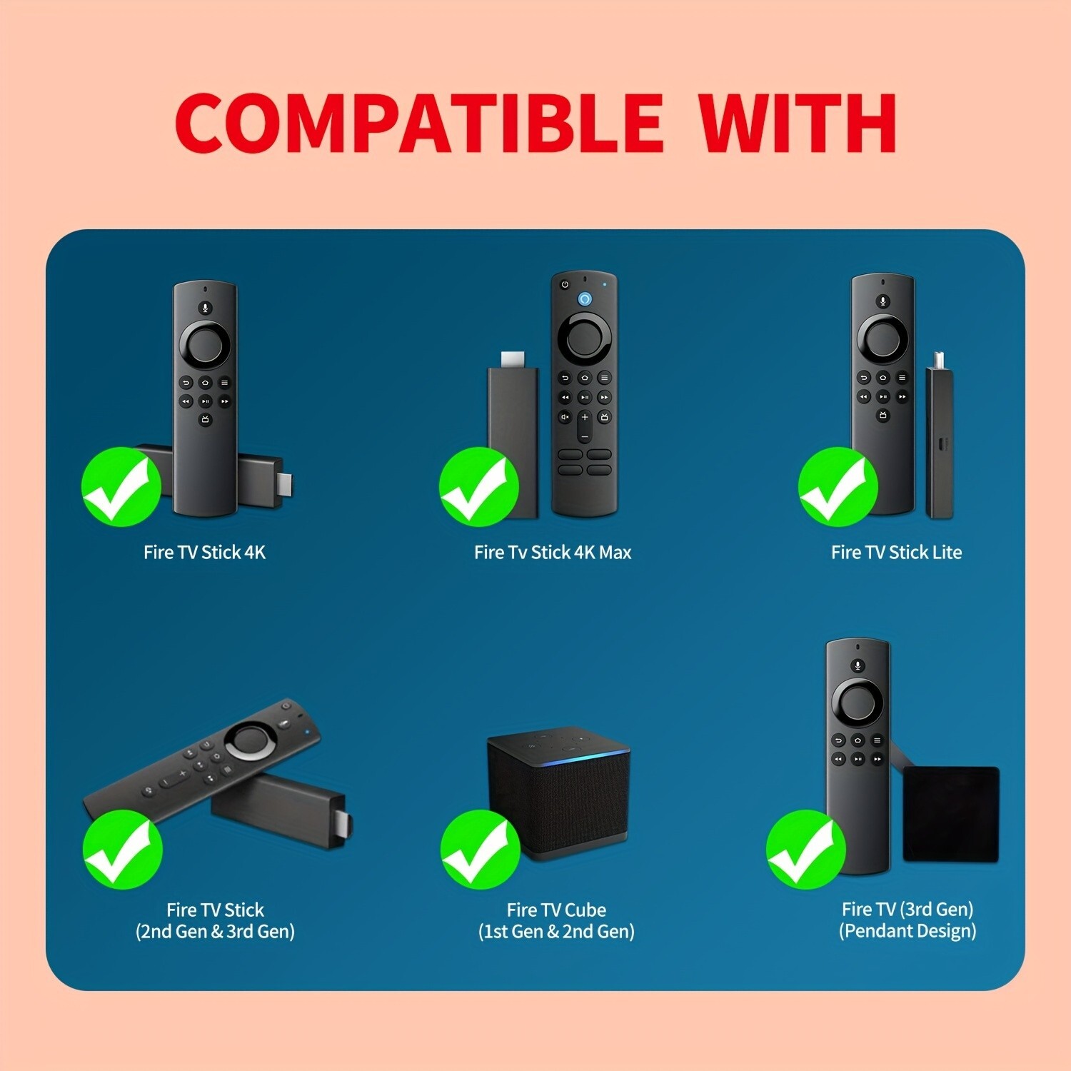 Voice Remote Control L5B83G for Amazon Fire TV Stick Lite 4K 3rd Gen Alexa