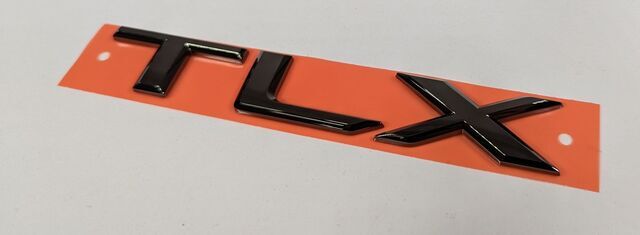 Genuine Acura Emblem Rear (TLX) (Black) 08F20-TZ3-201