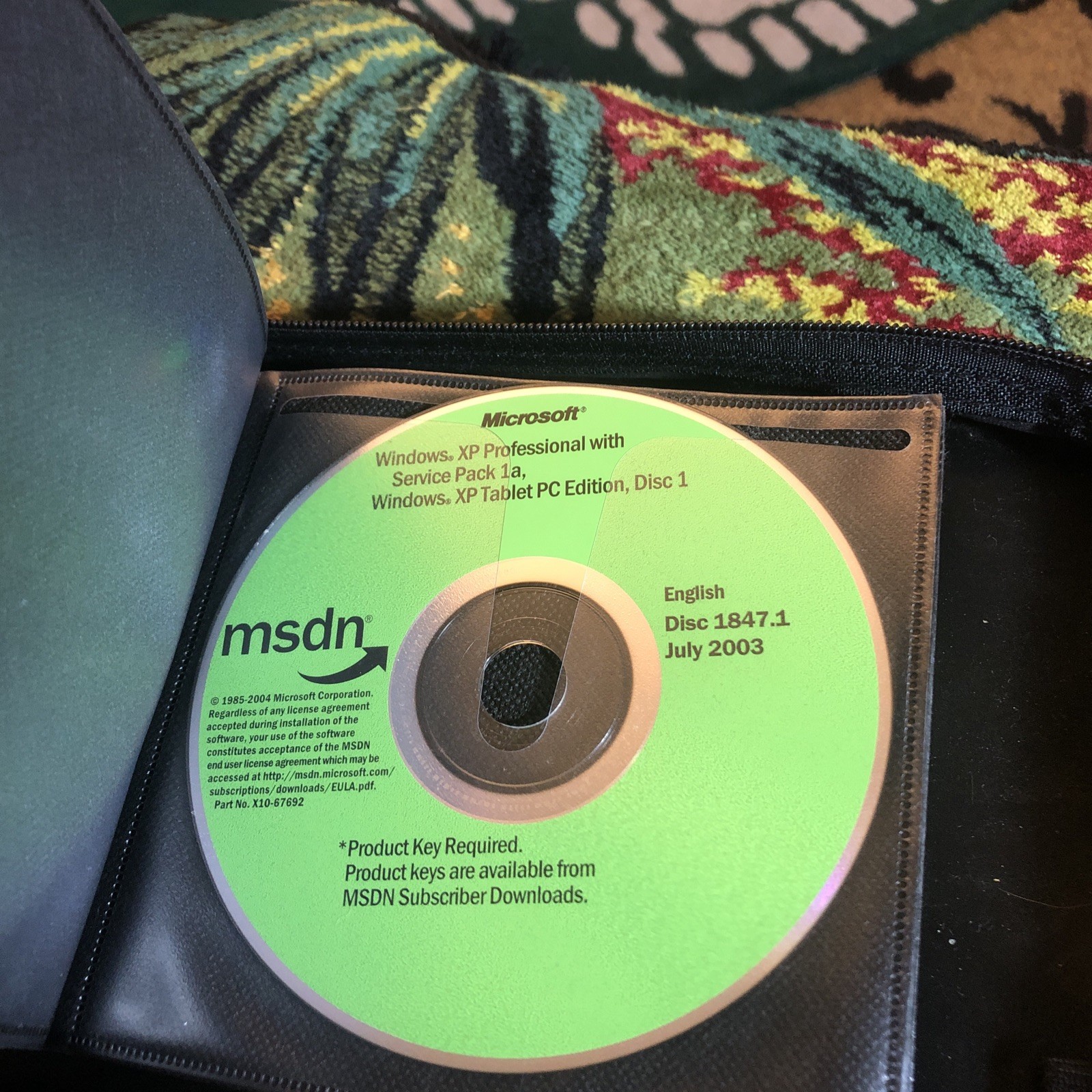 70 Microsoft Developer Network MSDN Discs Library 2001 to 2005 Bulk Lot Binder