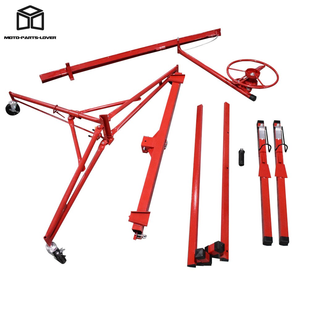 Safety Lock 16FT Drywall Lift Plasterboard Panel Sheetrock Hoist Lifter Carrier