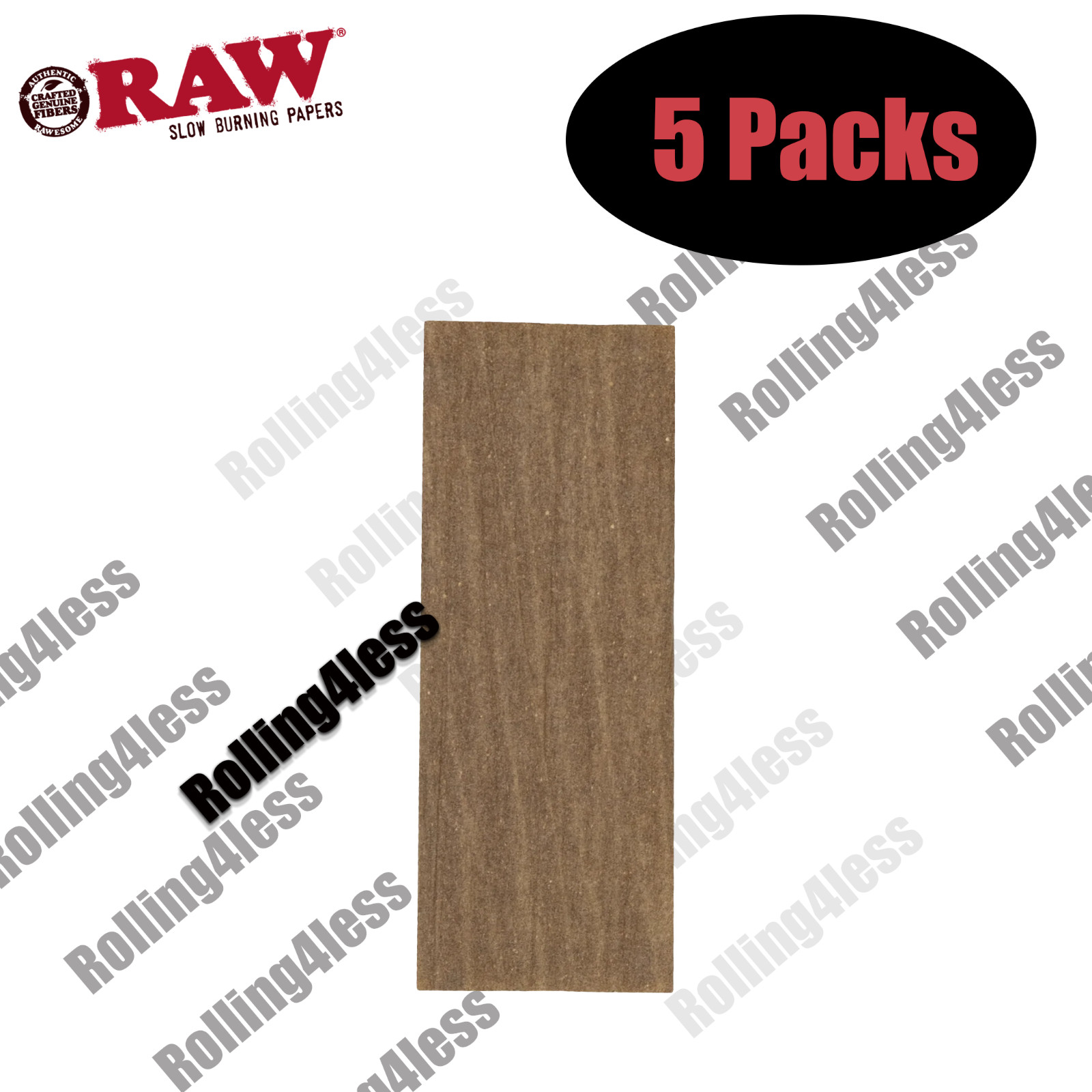 RAW GUARANA WRAPS(KESSELMAN KUSH) | 5 PACKS DEAL
