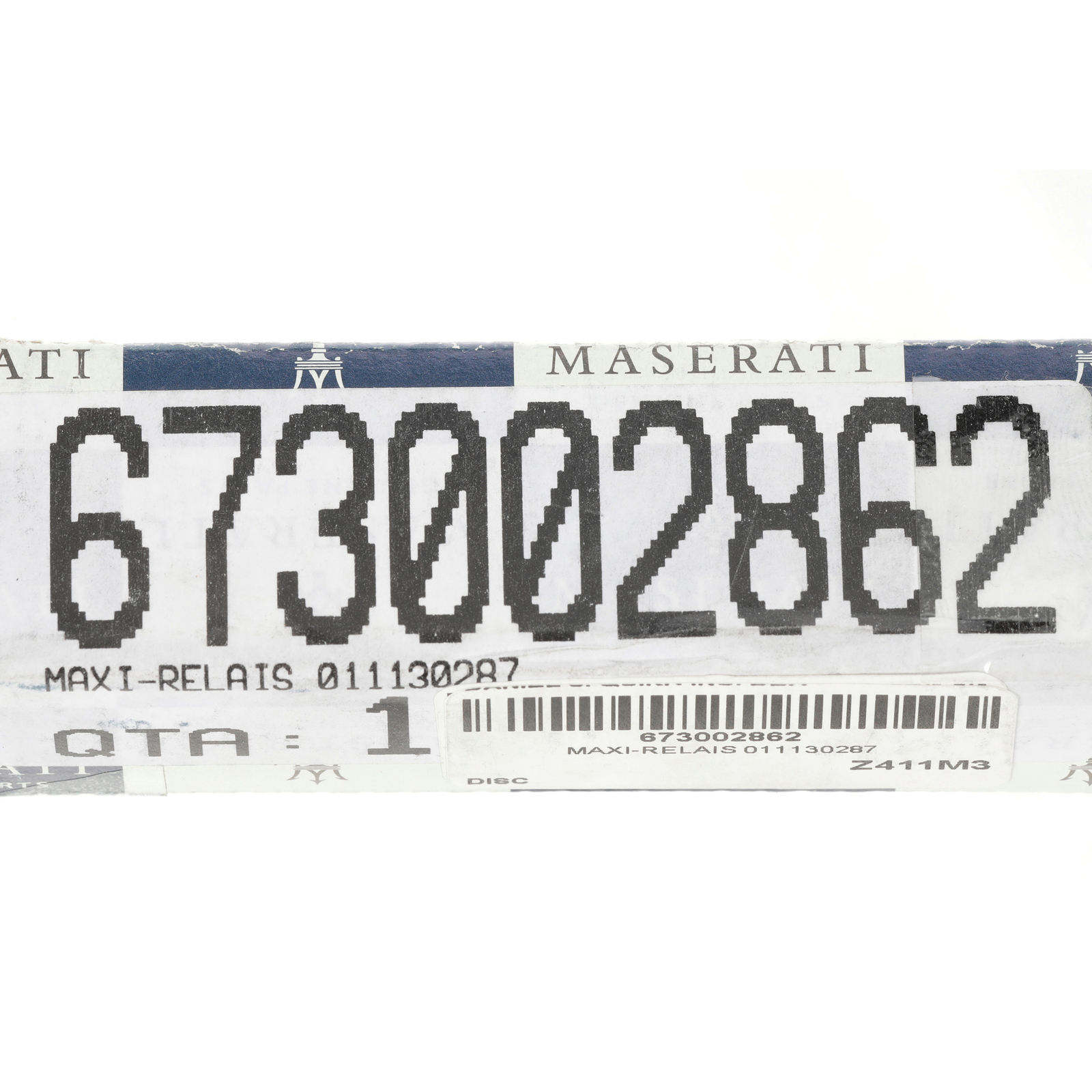 GENUINE MASERATI QTP Ghibli Levante 50 Amp Maxi Relay Multi Use OEM 673002862