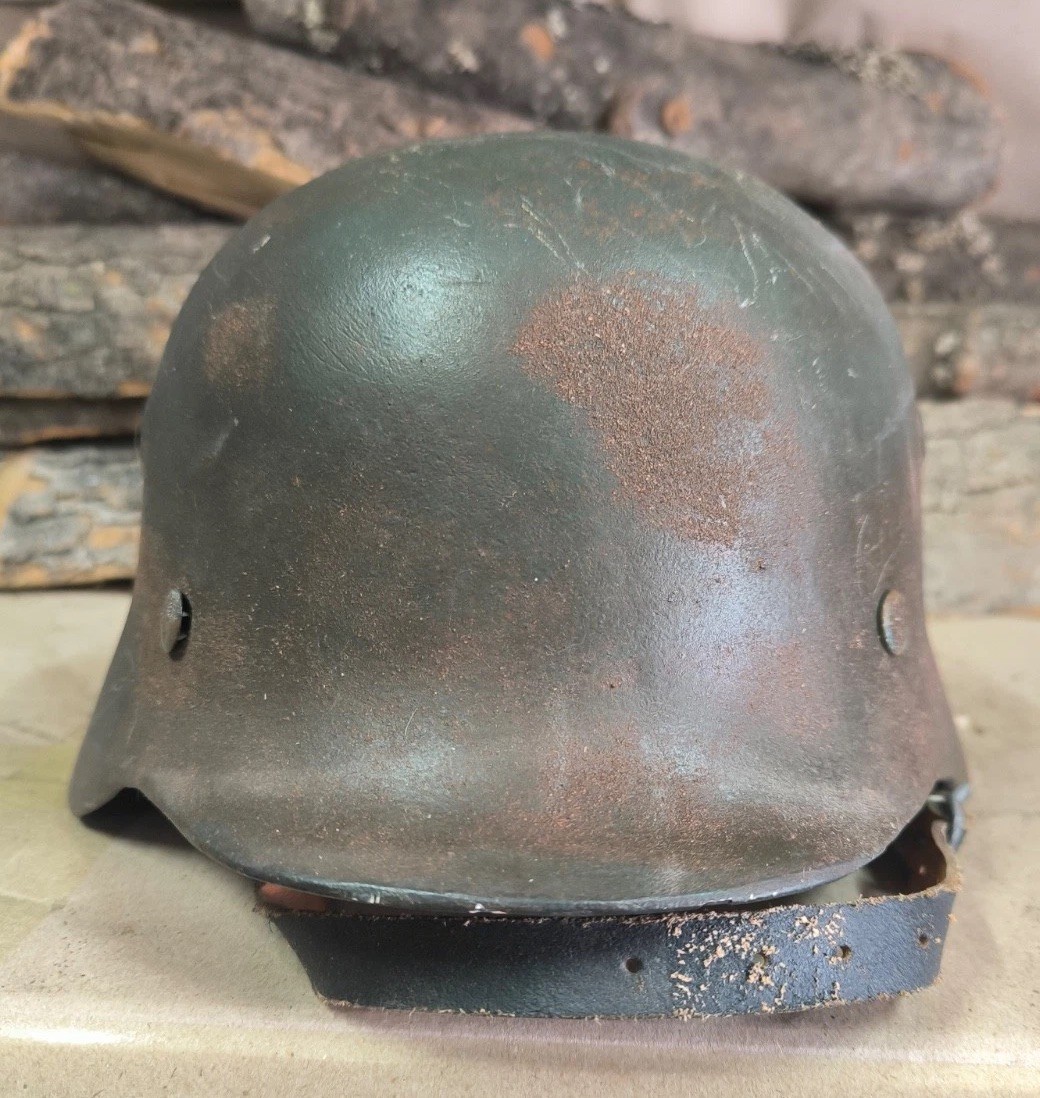 WW2 M40 German Helmet WWII M 40. Combat helmet.size 64