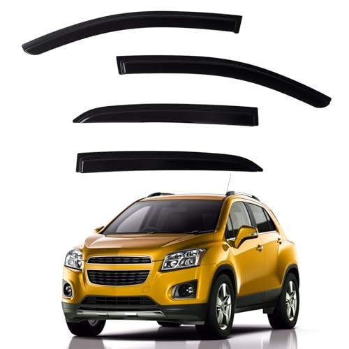 Window Visors Rain Guards Compatible with 2013-2022 Buick Encore (Excludes