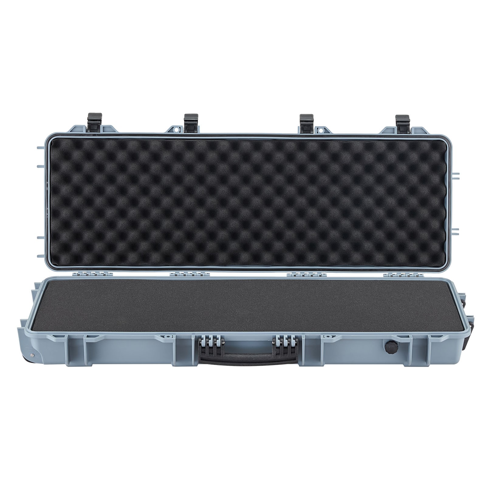 Uimoso Durable Hard Rifle Case with Waterproof Design &Customizable Foam Inserts