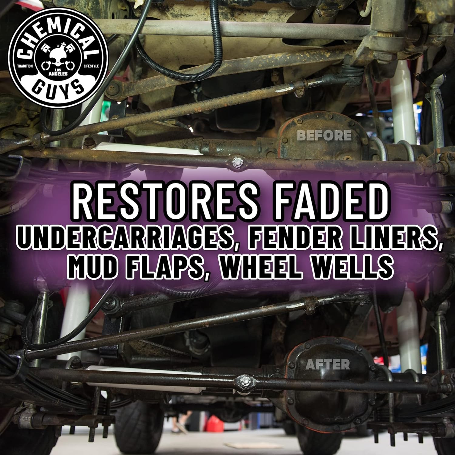 Chemical Guys - Bare Bones Undercarriage Spray (16 oz) (2 Pack)