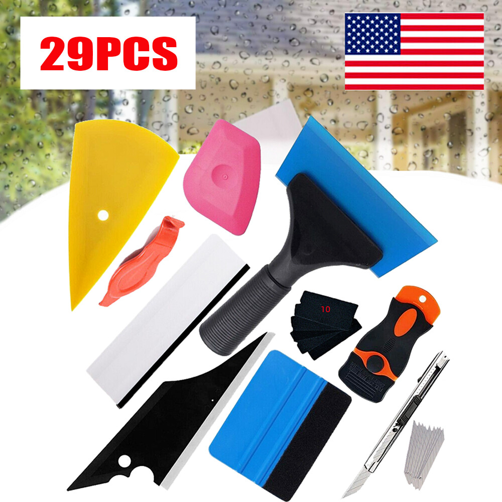 29PCS Window Tint Tool Kit Car Auto Film Tinting Scraper squeegee Installation