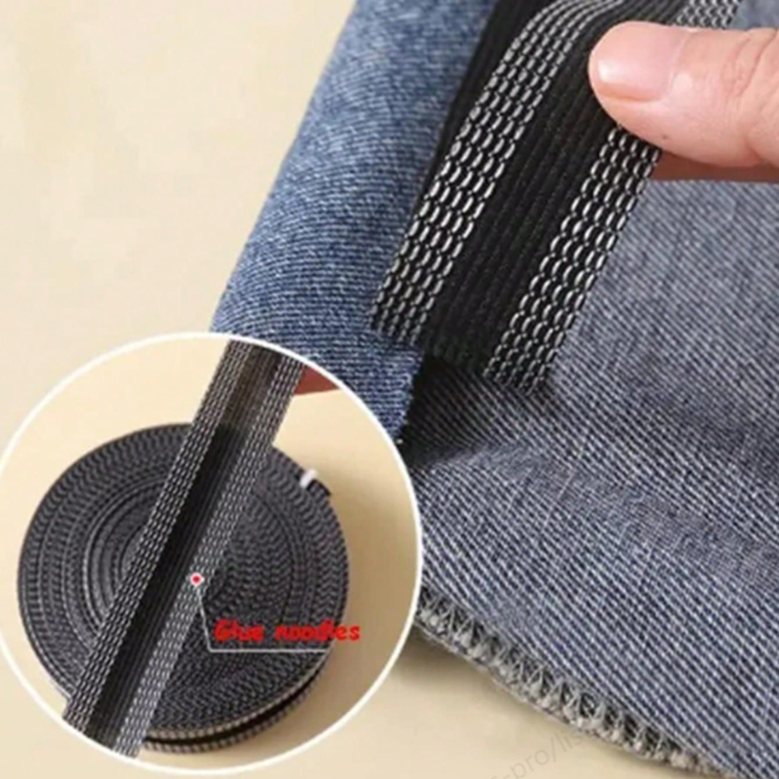 Iron-On Hemming Tape – Self-Adhesive Fabric Fusing Tape for Clothing Repair Tape