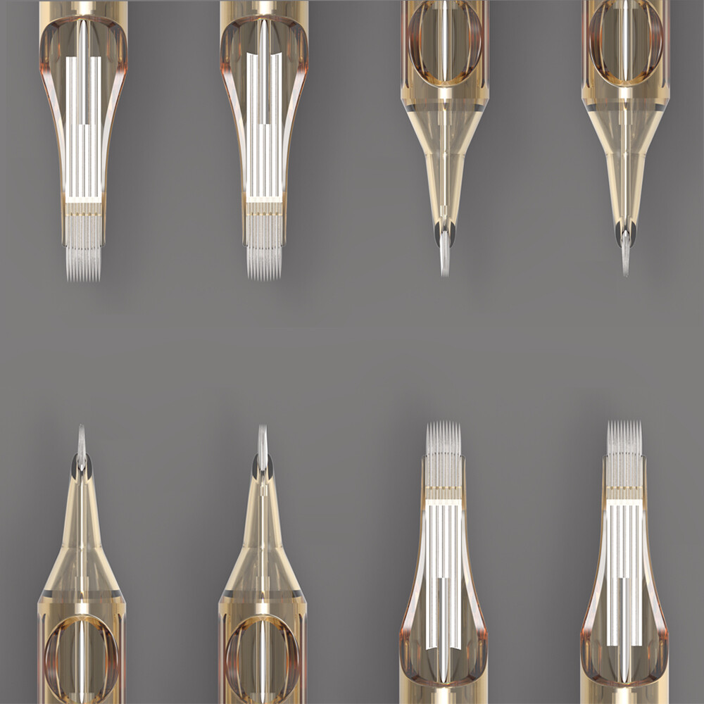 20/40/100pcs Tattoo Cartridge Needles RL,RS,RM,M1 Disposable Sterilized Needle