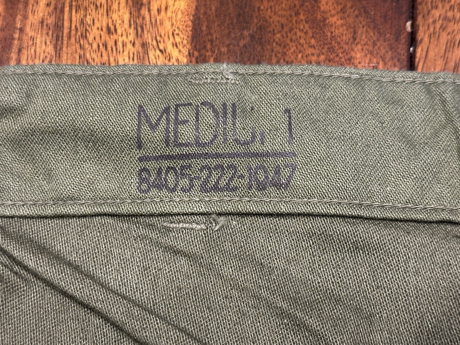 Korean War Era Fatigues HBT Herringbone Twill Shirt + Cotton OG 107 Trousers