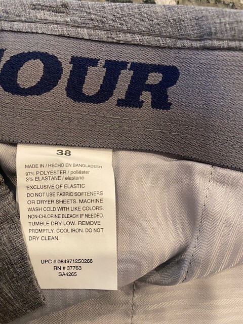 PGA Tour Mens Active Waistbands Golf Strech Shorts SELECT COLOR & SIZE $65 MSRP