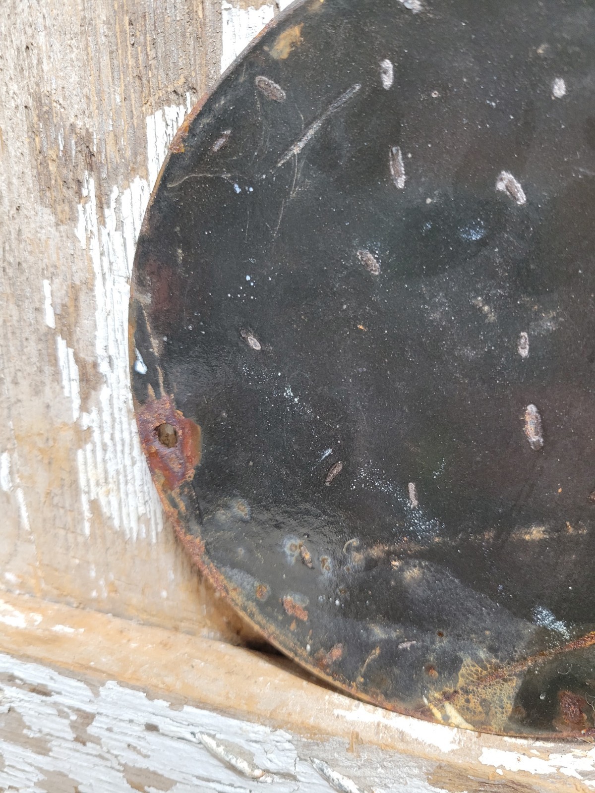 VINTAGE CRUSH PORCELAIN SIGN OLD LIME RICKEY SODA COLA POP BEVERAGE SOLD HERE