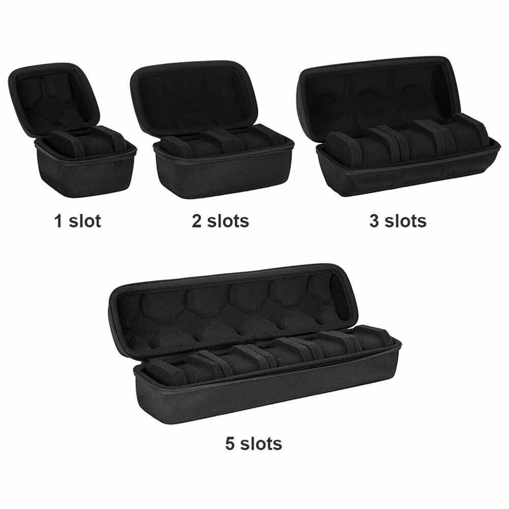 Portable Watch Storage Box Collector Travel Wrist Watch Organizer Case Holder**