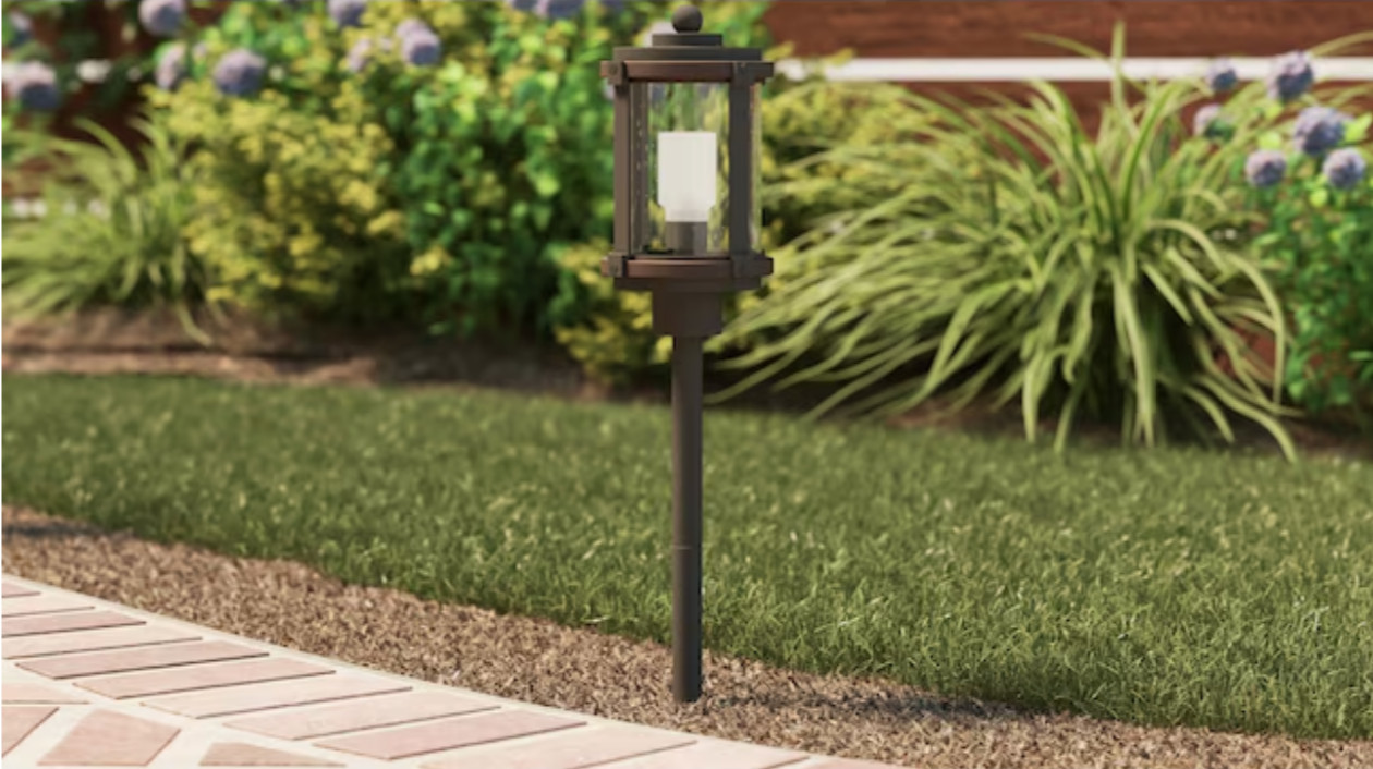 Kichler 180-Lumen 2-Watt Low Voltage Hardwired LED Outdoor Bronze Path Light