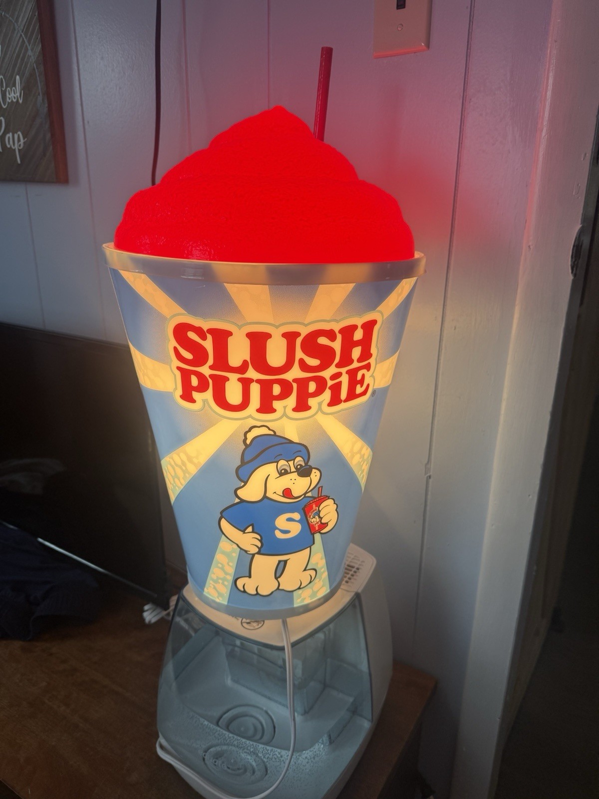 Slush Puppy 3d Advertising Light New In Box 20 Inch High