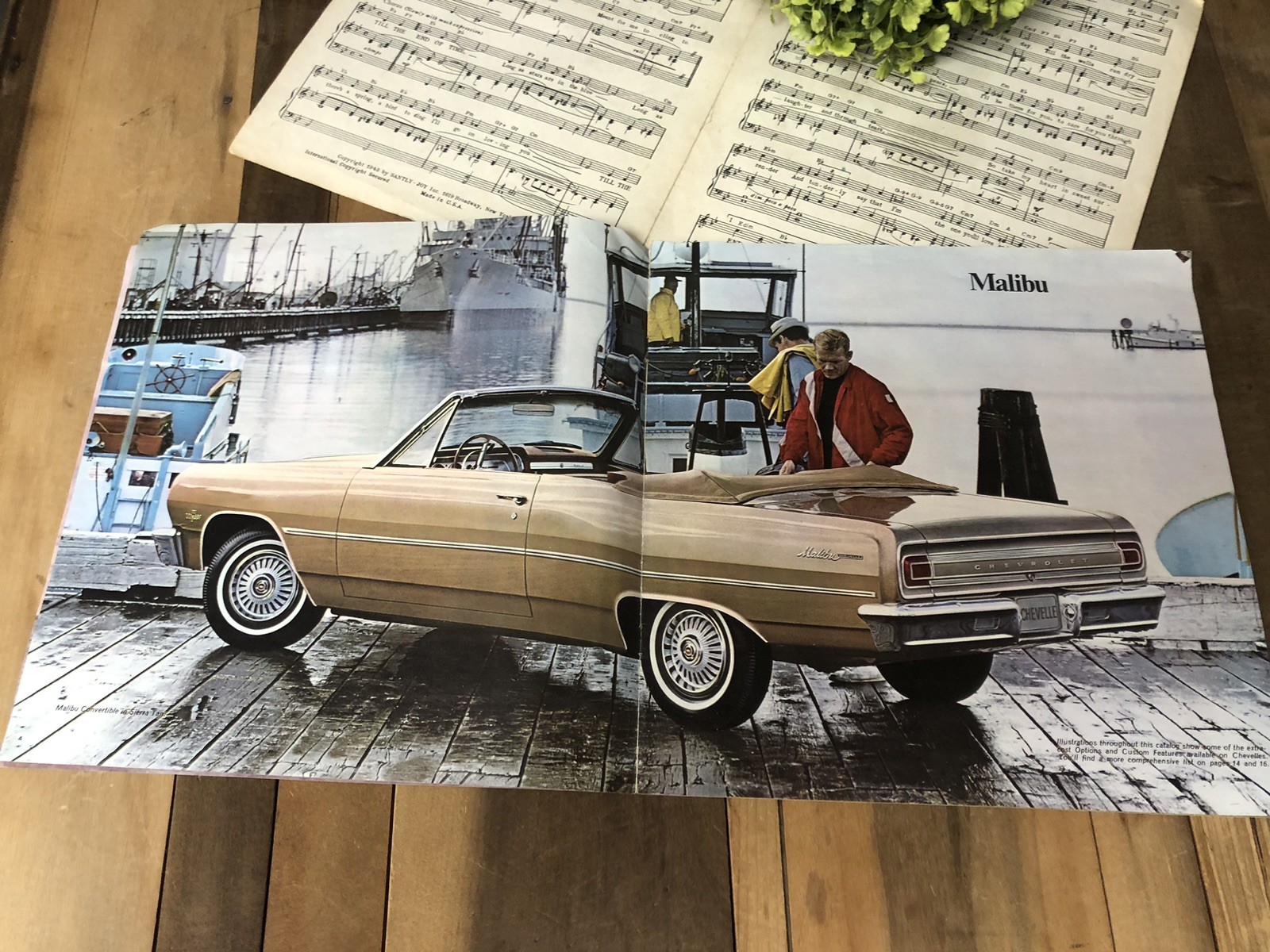 1965 Chevrolet Chevelle Malibu Super Sport SS Wagon 300 Original Sales Brochure