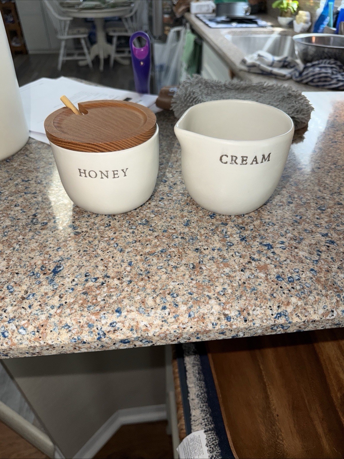 Hearth & Hand Magnolia Honey & Cream Stoneware Set