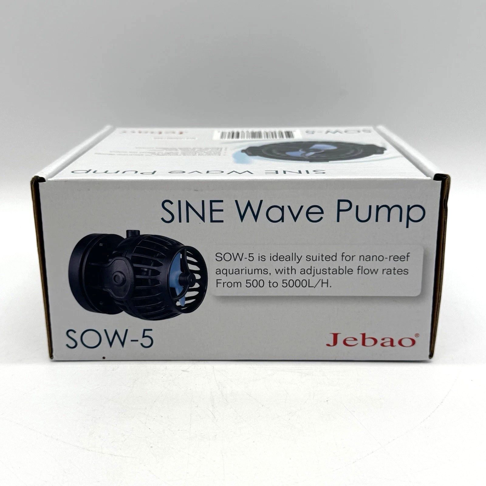 Jebao SOW-5 Sine Wave Aquarium Wave Pump Powerhead – New in Box