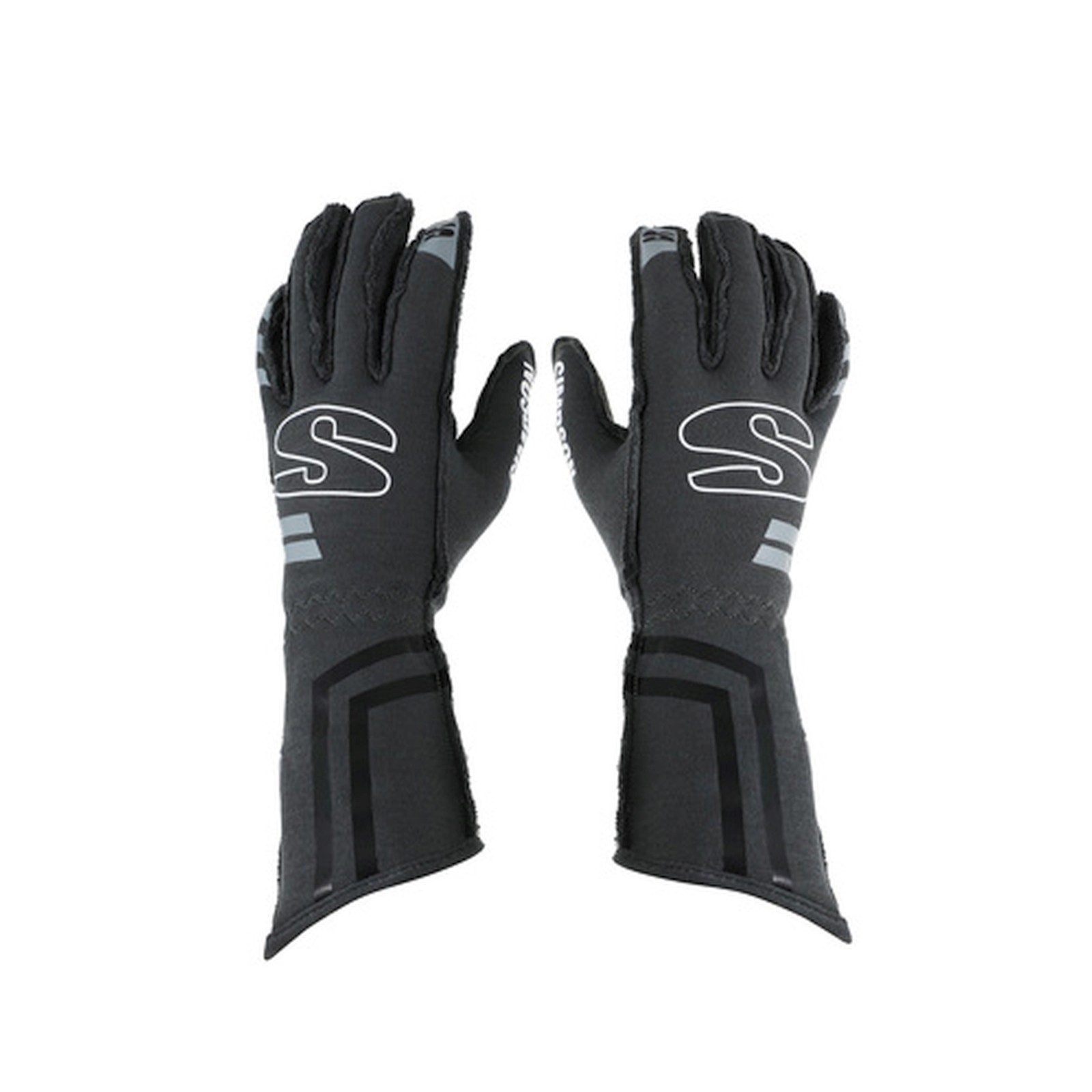 Simpson Racing EGZG Endurance Racing Gloves SFI 3.3/5 Adult XXL Grey Pair