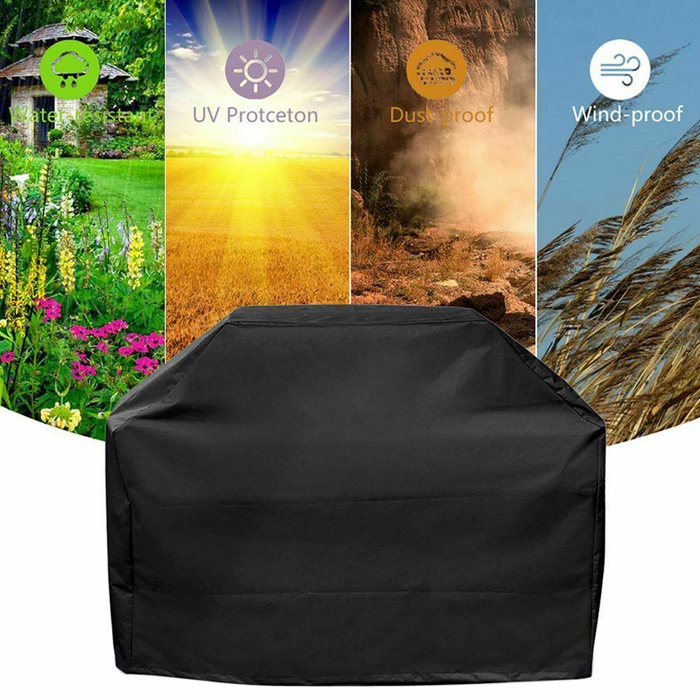 7 Size BBQ Gas Grill Cover Barbecue Waterproof Outdoor Heavy Duty Protection US