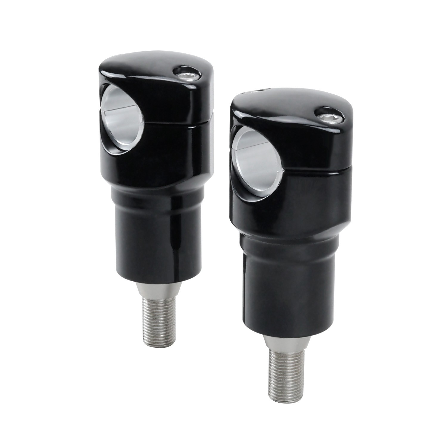 3.0” Black Handlebar Risers for Harley 1997-later Heritage Springer FXSTS FLSTSB