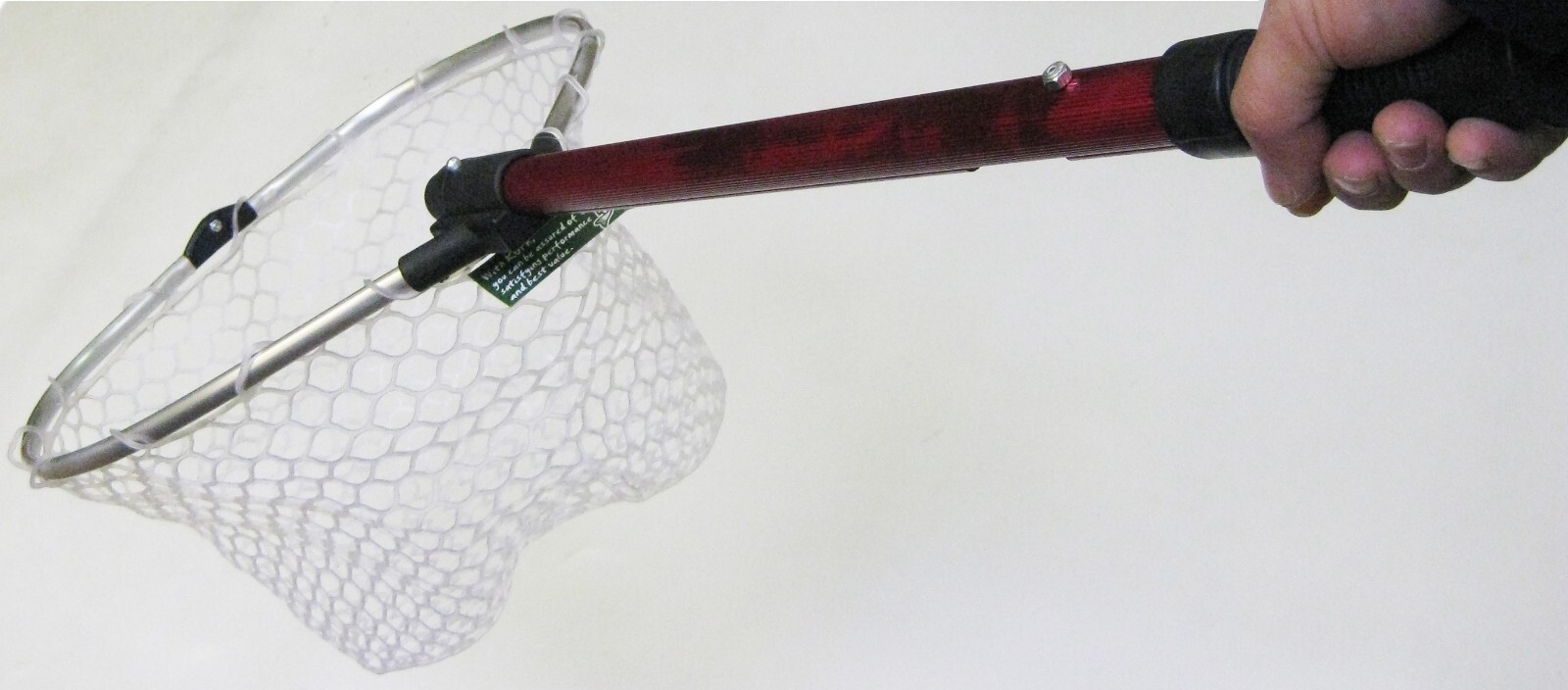 KUFA Collapsible Aluminum Landing Net (Back Pack Size:21x8; Extended Size:36x15