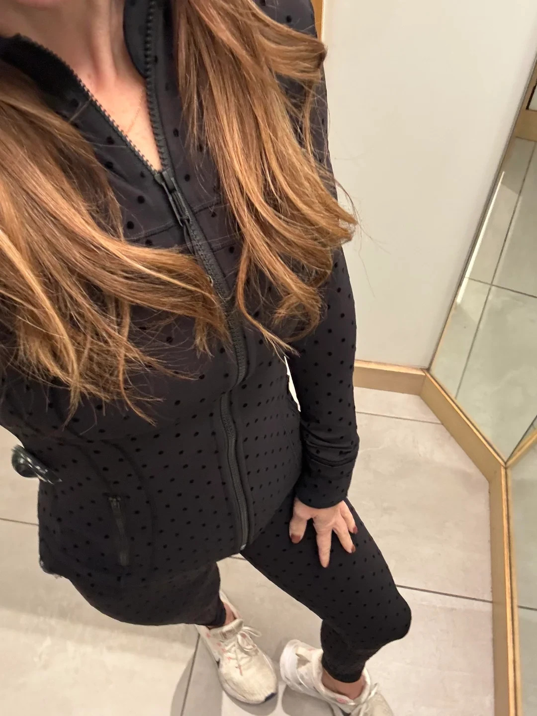 SHIPS TODAY~LULULEMON ALIGN HR PANT 28"~0~2~4~6~8~10~12~POLKA DOT FLOCKED~NWT