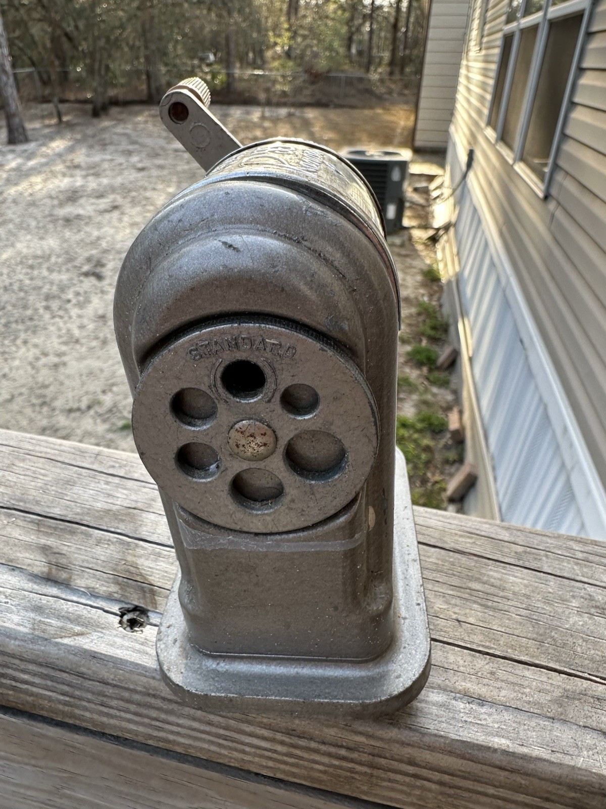 Vintage Boston Ranger 55 Pencil Sharpener 6 Hole 3 Points Mid-century