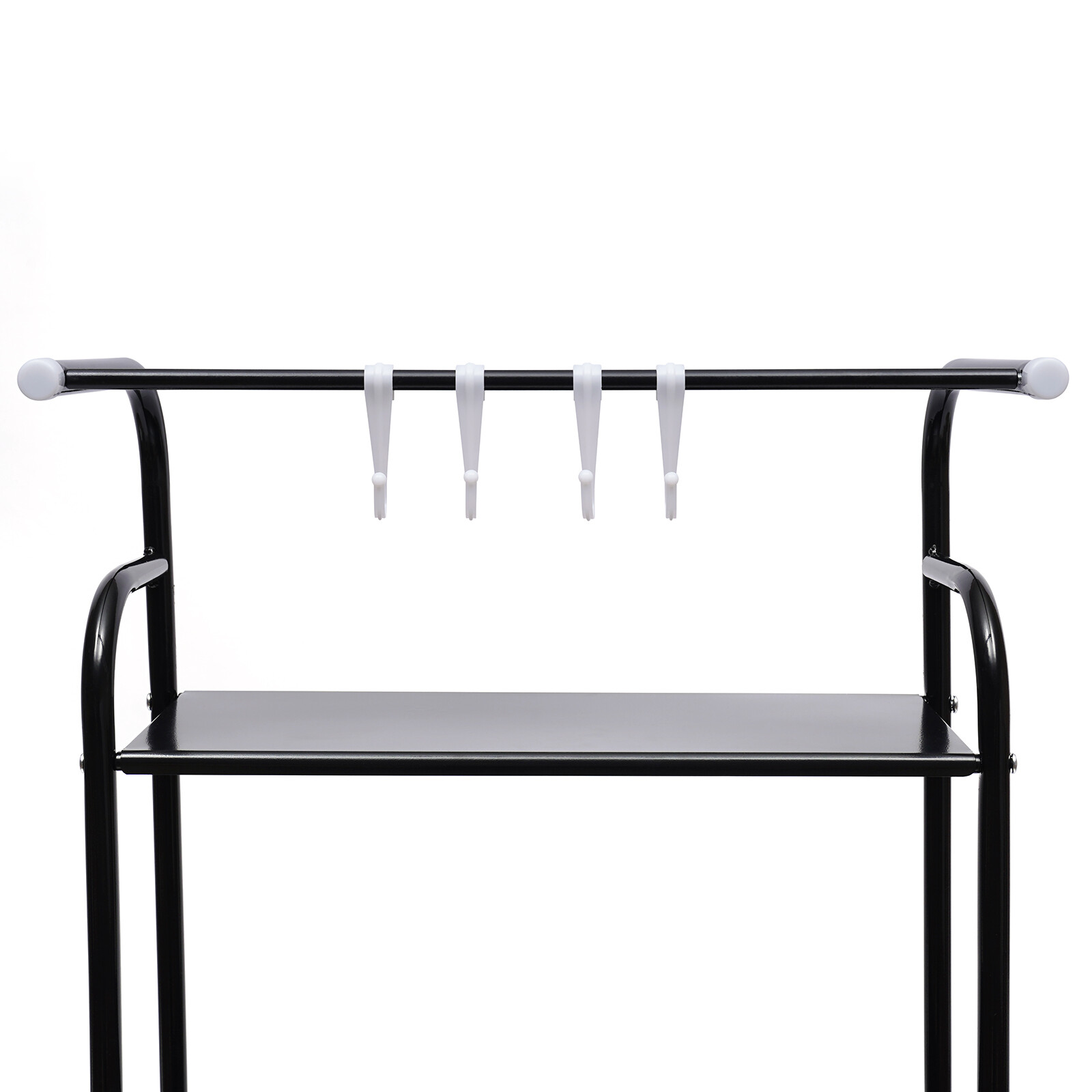 Over The Toilet Storage Rack 4-Tier Metal Bathroom Shelf Space Saver Organizer