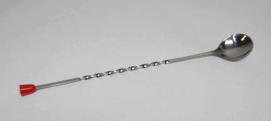 4 pc. BAR MARTINI COCKTAIL SHAKER SET Boston Shaker Bar Spoon Hawthorne Strainer