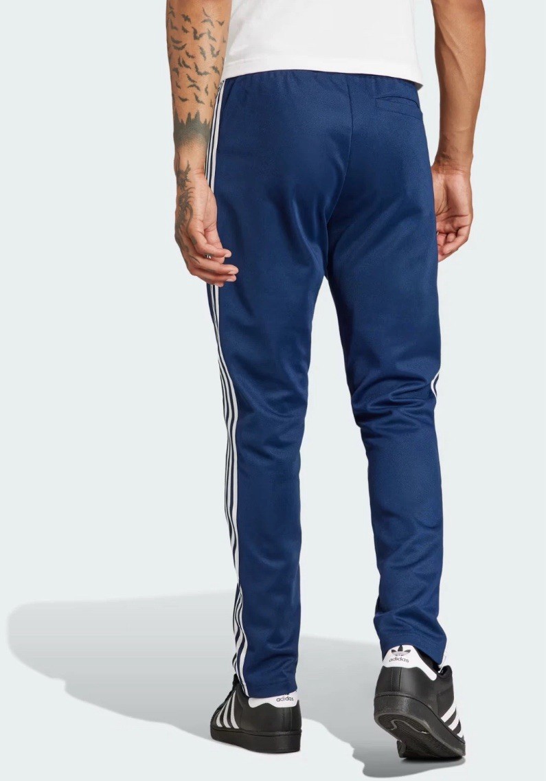 adidas Originals Adicolor Beckenbauer Blue Men’s Track Pants IP0421 Size XL NWT