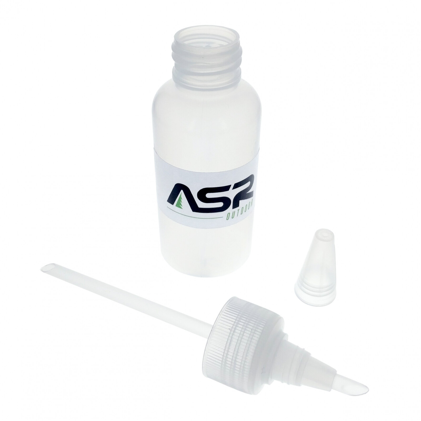 ASR Outdoor 5" Plastic Heavy Duty Gold Snifter Bottle w/ Nozzle (Various Packs)