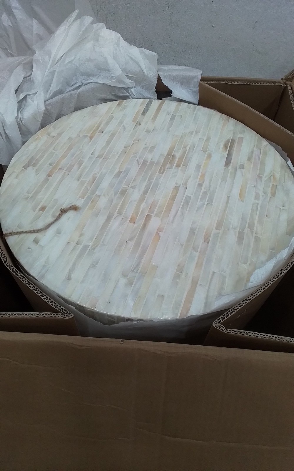 Safavieh PERLA MOSAIC ROUND SIDE TABLE, Reduced Price 2172782271 TRB1007A